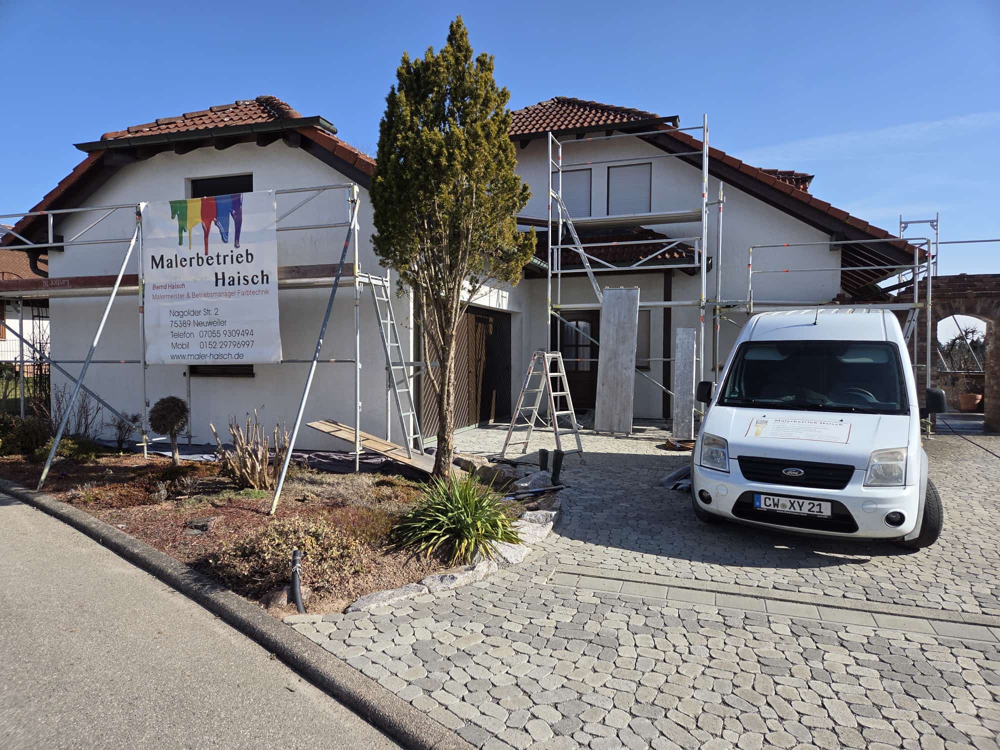 Fassade fachgerecht aufgearbeitet