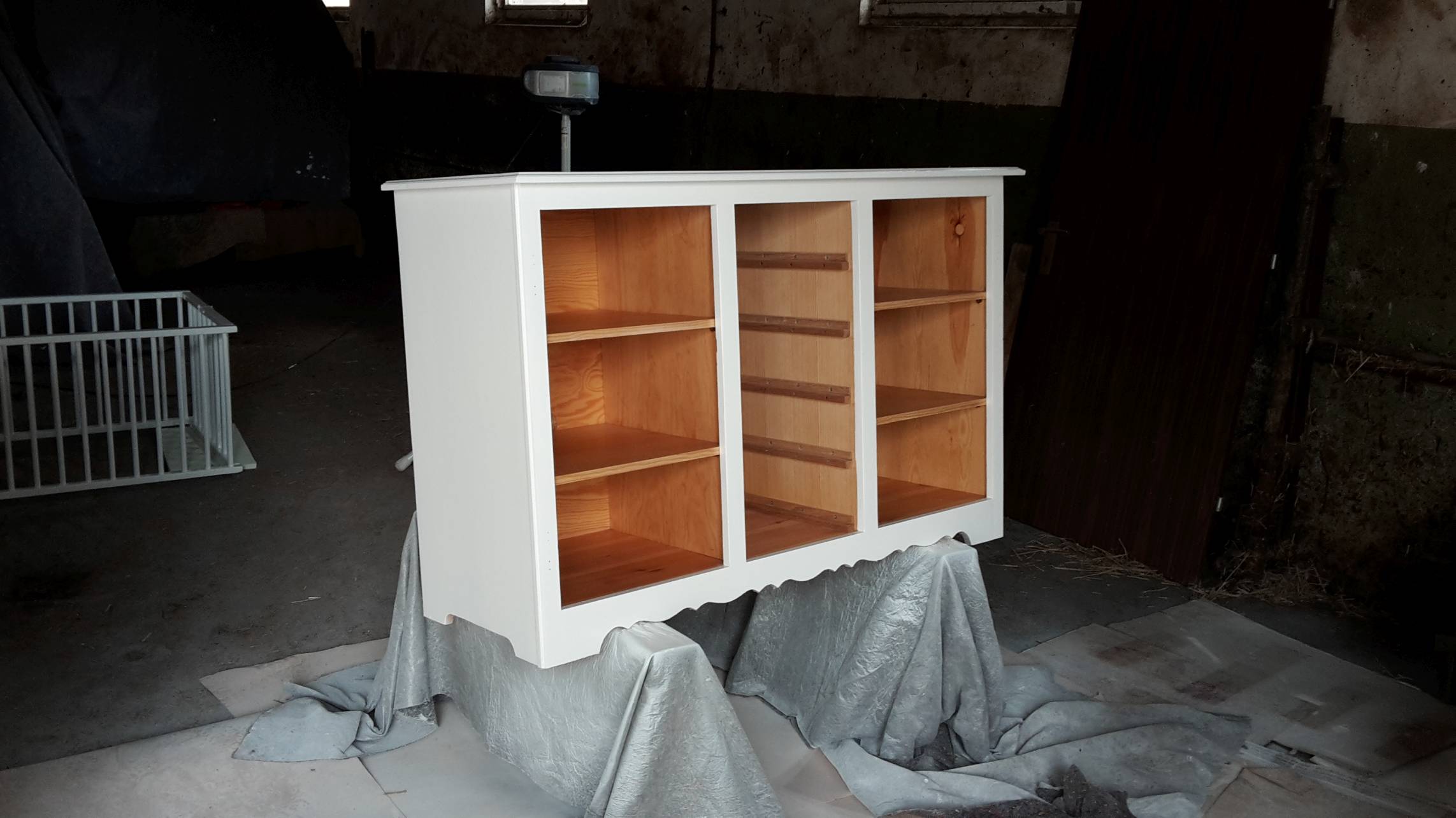 Möbel und Oberflächen aufgewertet